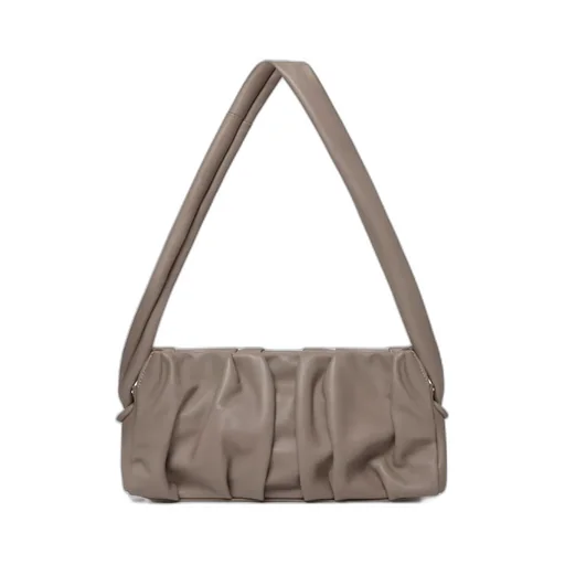 Vintage Effect Vague Shoulder Bag