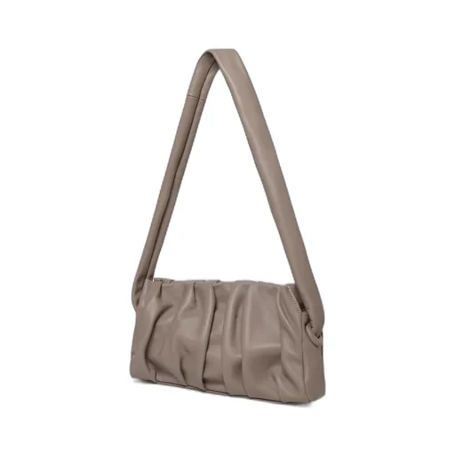 Vintage Effect Vague Shoulder Bag