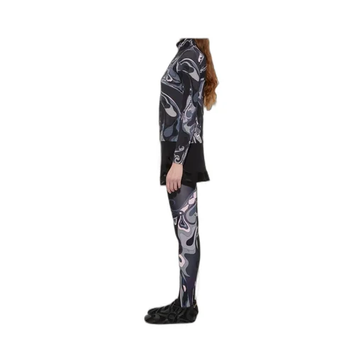 Printed Turtleneck Knitwear
