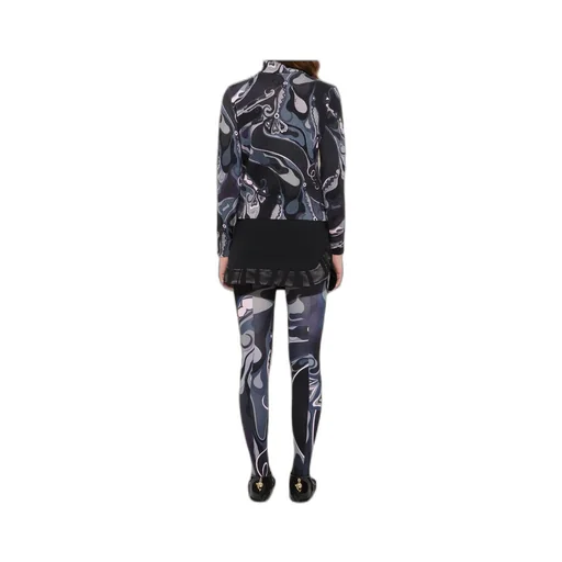Printed Turtleneck Knitwear
