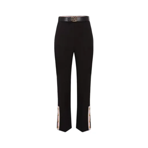 Belted Capri Trousers