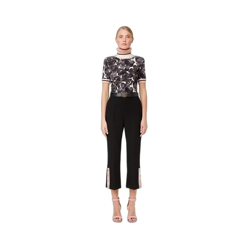 Belted Capri Trousers