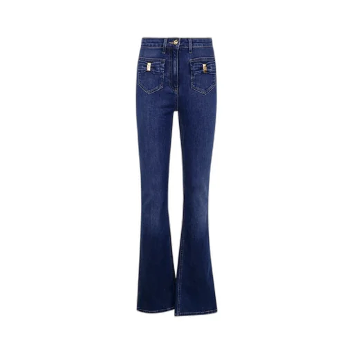 Small Pockets Bow Details Jeans