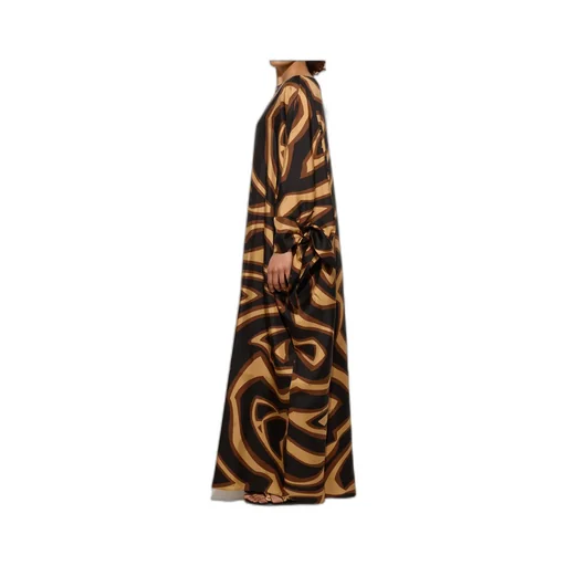 Silk Caftan Dress