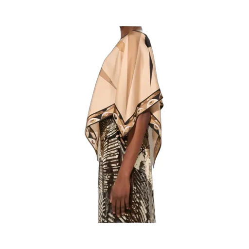 Hawaii Print Kaftan Top
