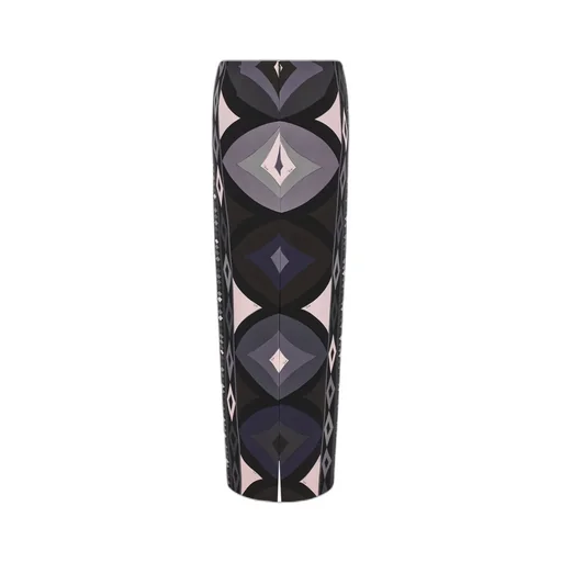 Iride Print Long Skirt