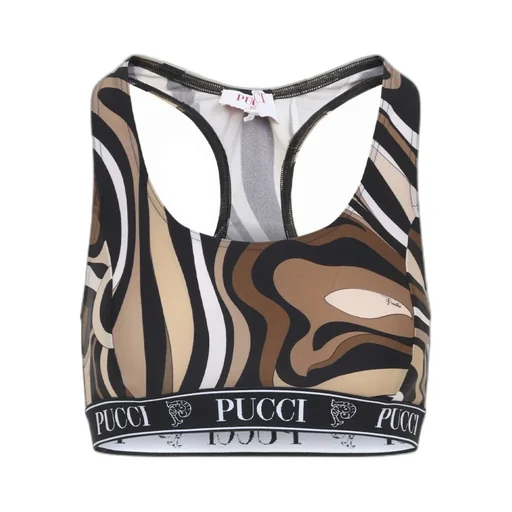 Logo Band Activewear Top