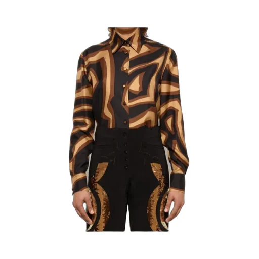 Labirinto Printed Twill Shirt