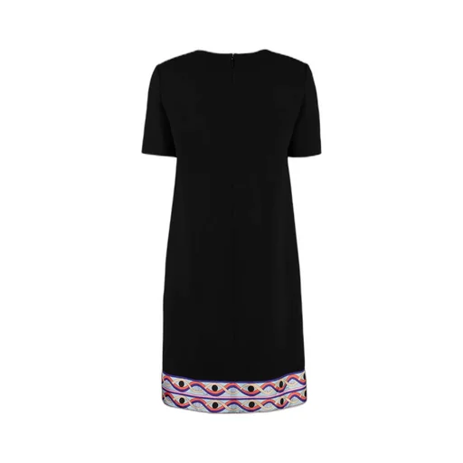Contrast Hem Mini Dress