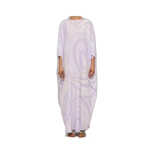 Iride Printed Long Kaftan