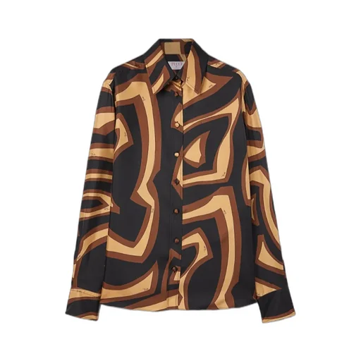 Labirinto Printed Twill Shirt