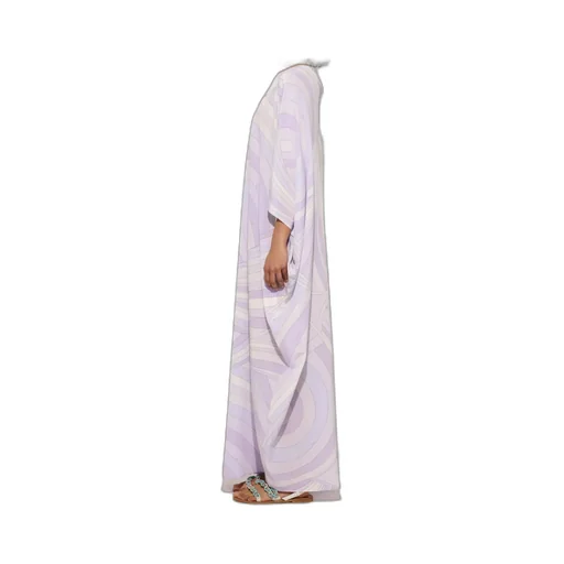Iride Printed Long Kaftan