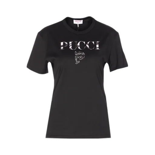 Logo Printed Crew Neck T-Shirt