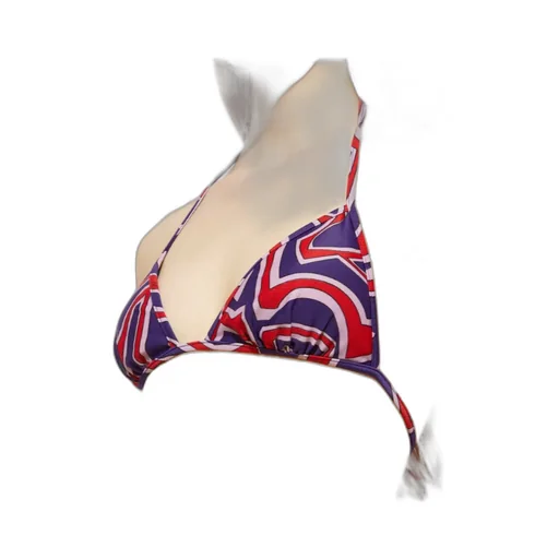 Labirinto Print Triangle Bikini Top