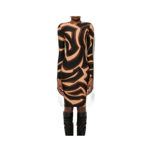 Abstract Pattern Dress