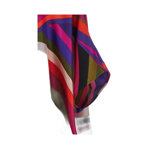 Abstract Printed Crewneck Dress