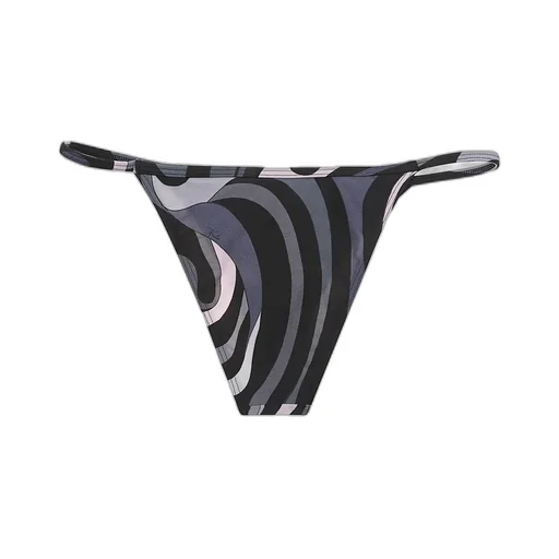 Swirl Print Bikini Bottom