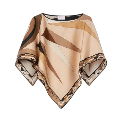 Hawaii Print Kaftan Top