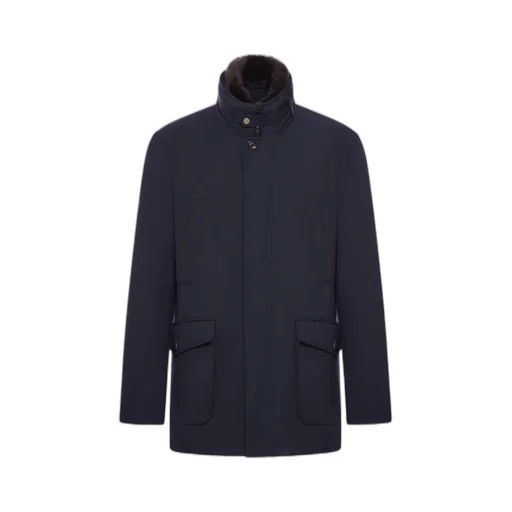 Fur-Collar Coat