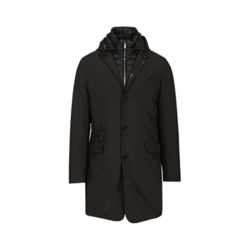 Quilted Hooded Coat