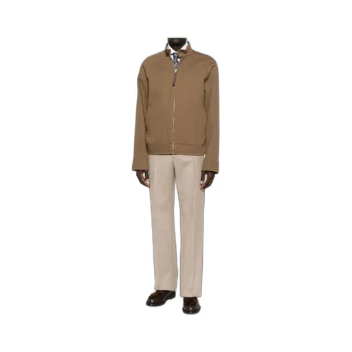 Zip-Fastening Bomber Jacket