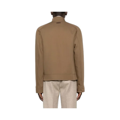 Zip-Fastening Bomber Jacket