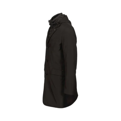 Quilted Hooded Coat