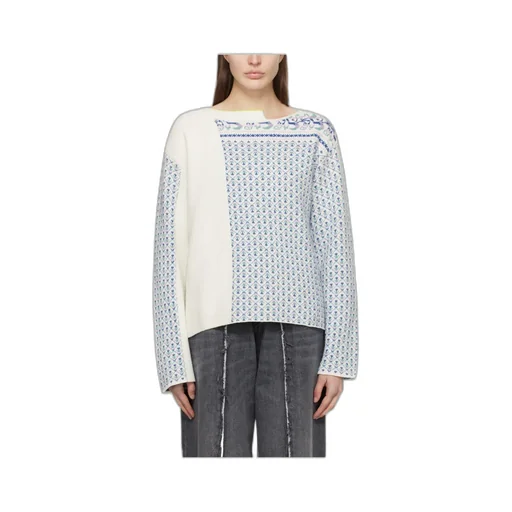 Asymmetrical Pattern Sweater