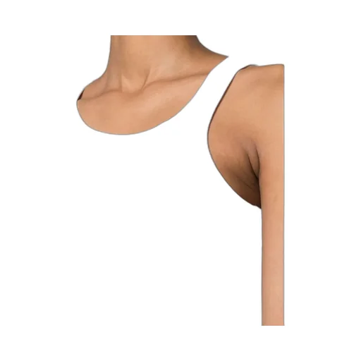 Cut-Out Detailed Ribbed Tank Top
