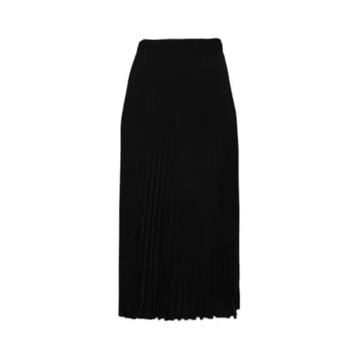 Pleated Midi Skirt