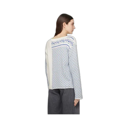 Asymmetrical Pattern Sweater