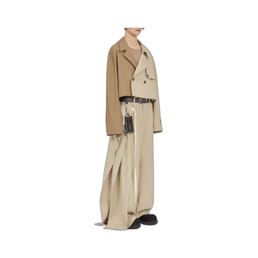 Cropped Trench Coat