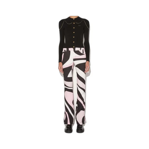 Marmo-Print Trousers