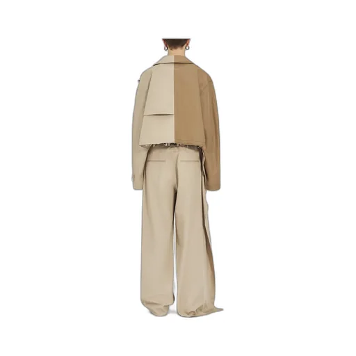 Cropped Trench Coat