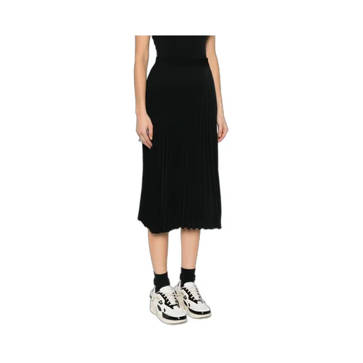 Pleated Midi Skirt