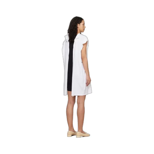 Round-Neck Mid-Length Dress