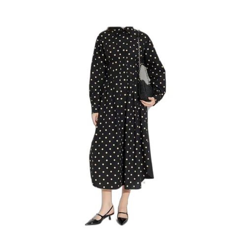 Polka Dot Print Dress