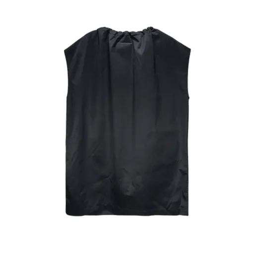 Drawstring-Neck Cargo Minidress