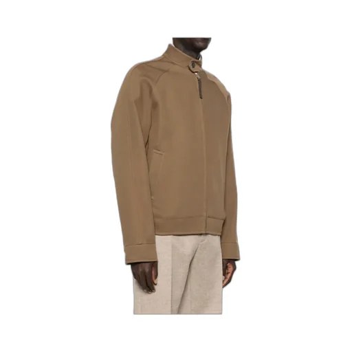 Zip-Fastening Bomber Jacket