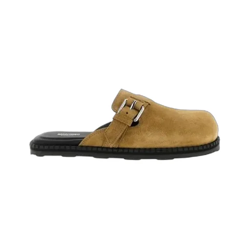 Round-Toe Mules