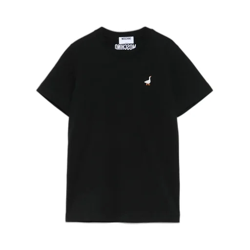 Embroidered Goose Crew Neck T-Shirt