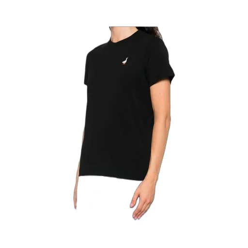 Embroidered Goose Crew Neck T-Shirt