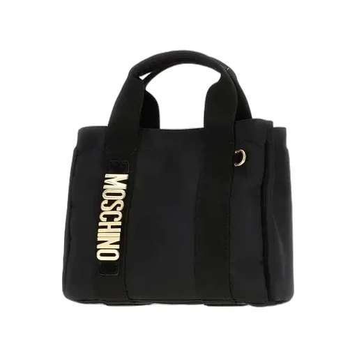 Small Logo Plaque Top Handle Bag