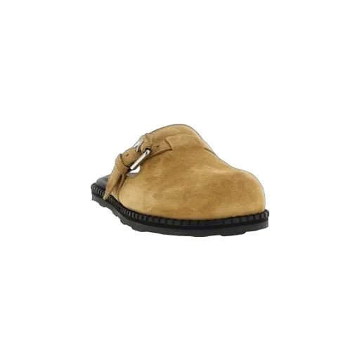 Round-Toe Mules