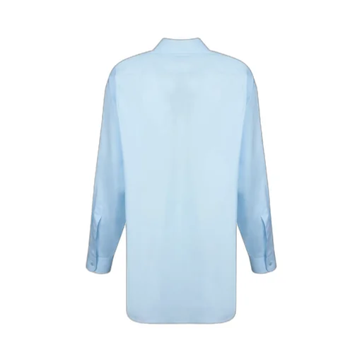 Long Sleeved Curved Hem Shirt