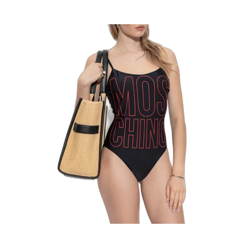 Logo Printed One-Piece Swimsuit