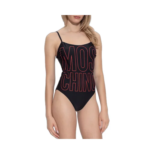 Logo Printed One-Piece Swimsuit