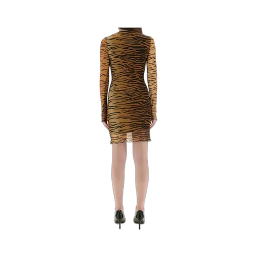 Printed Tulle Dress