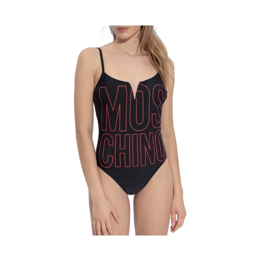 Logo Printed One-Piece Swimsuit