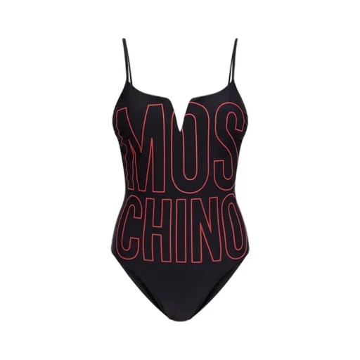 Logo Printed One-Piece Swimsuit